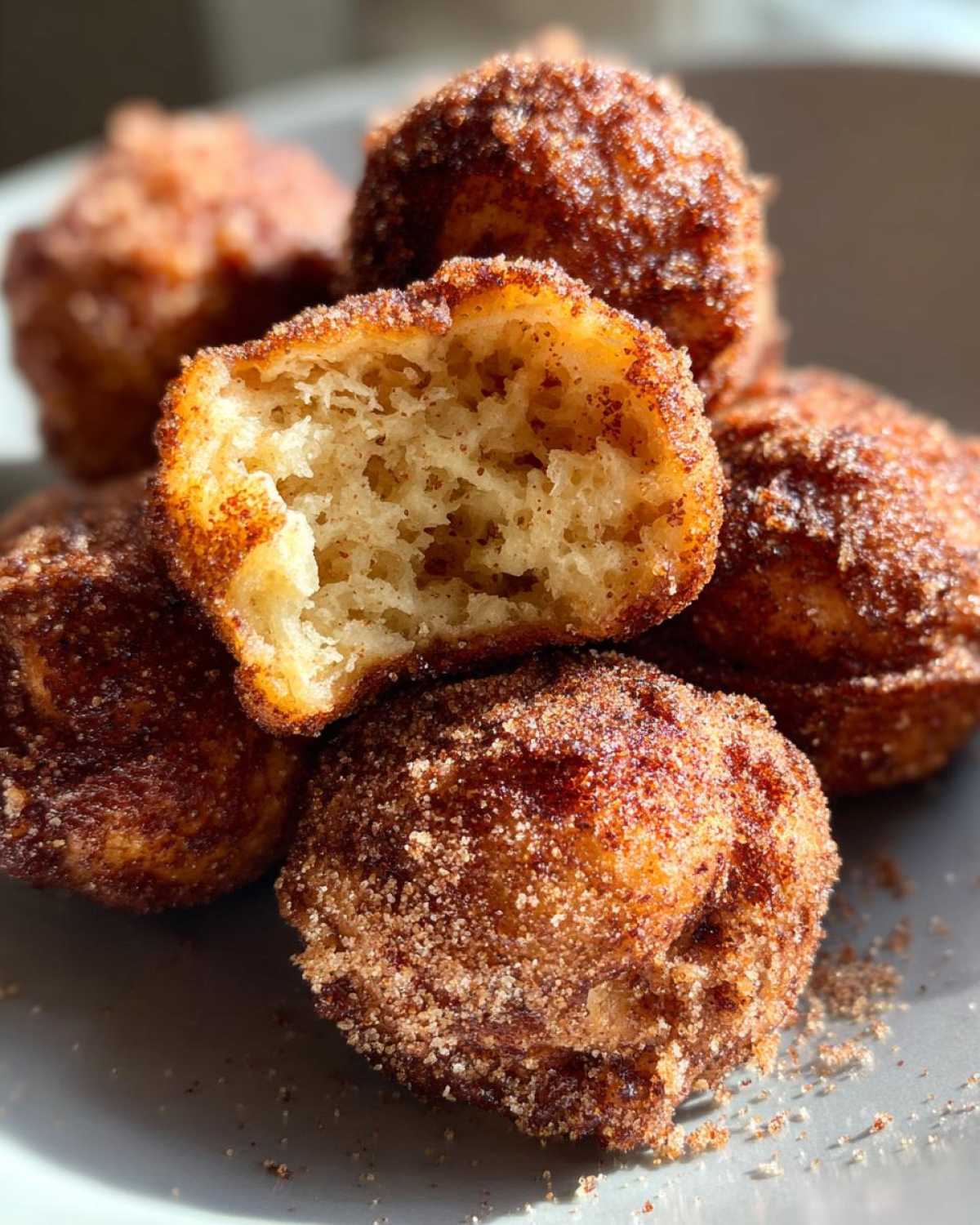 Air Fryer Donut Holes (Cinnamon Sugar, 15 Minutes) - detail 3