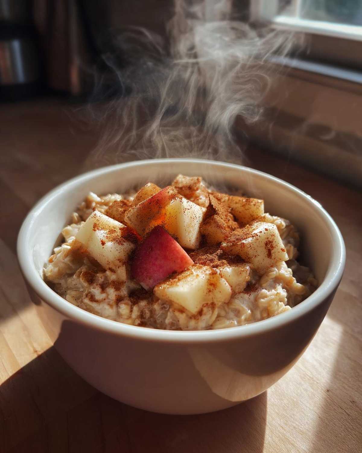 Apple Pie Oatmeal (5-Minute Microwave Breakfast) - detail 1