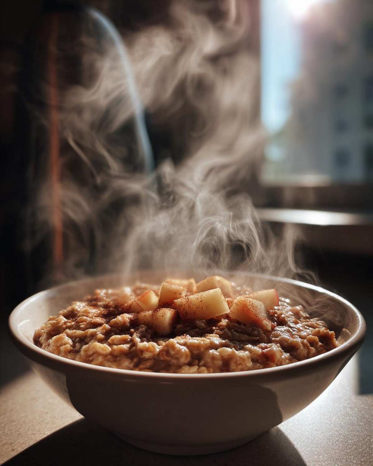 Apple Pie Oatmeal (5-Minute Microwave Breakfast) - detail 2