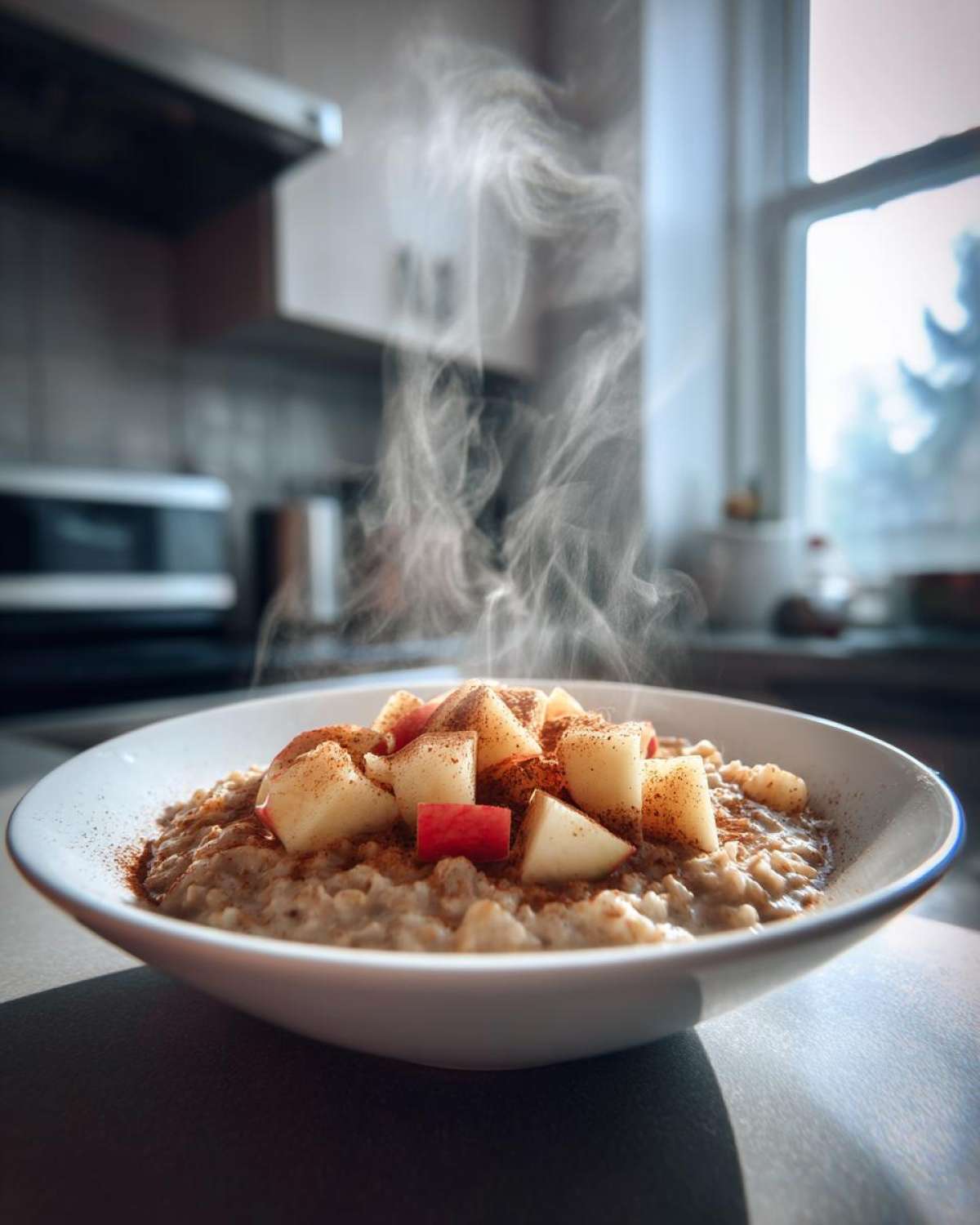 Apple Pie Oatmeal (5-Minute Microwave Breakfast) - detail 3