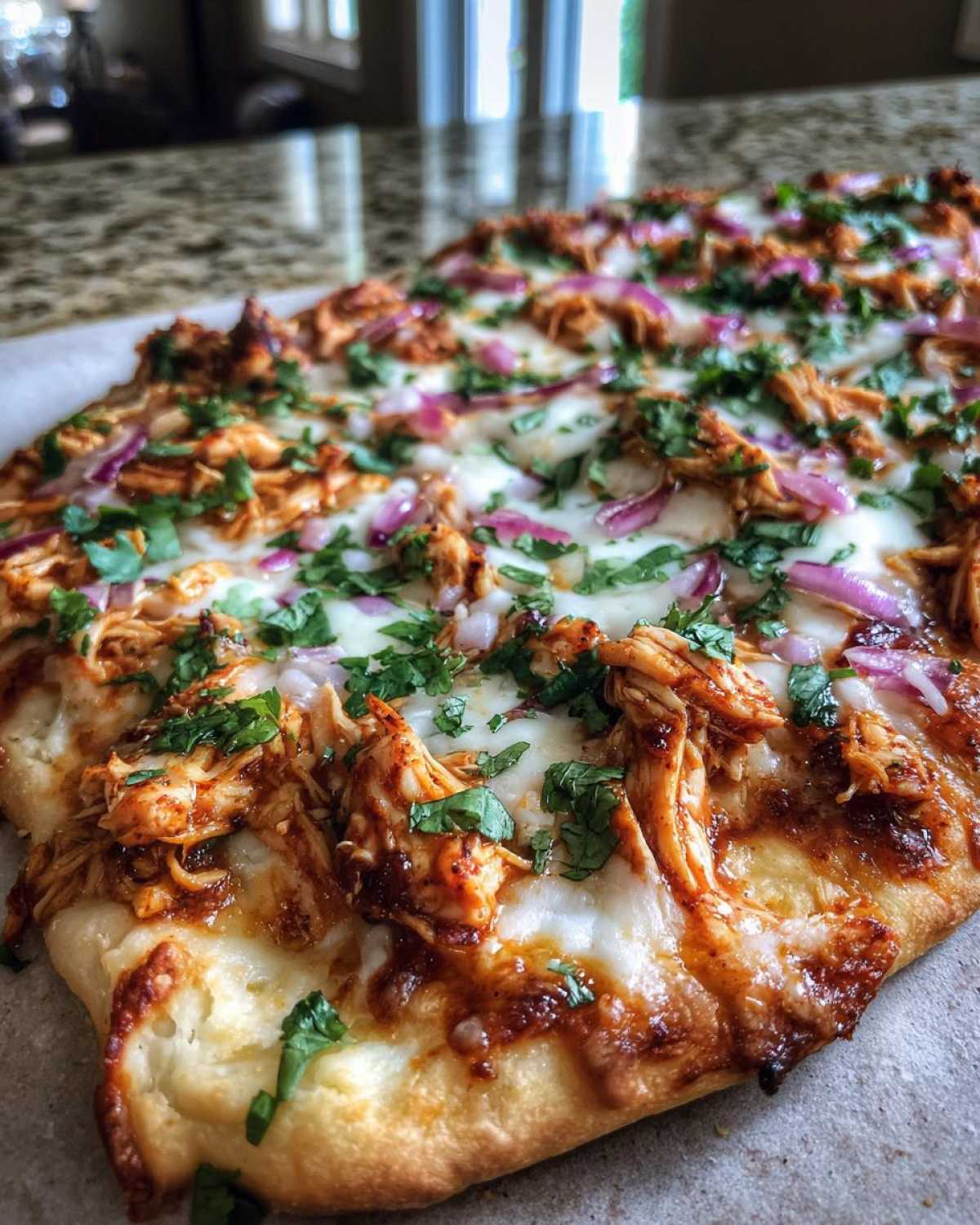 BBQ Chicken Flatbread Pizza (15-Minute Dinner Hack) - detail 3