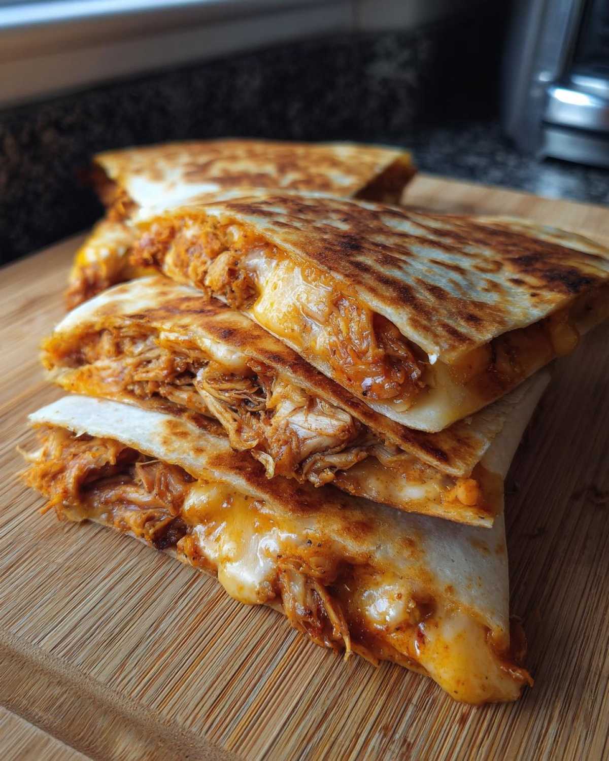 BBQ Pulled Pork Quesadillas (15-Minute Cheesy Leftovers) - detail 1