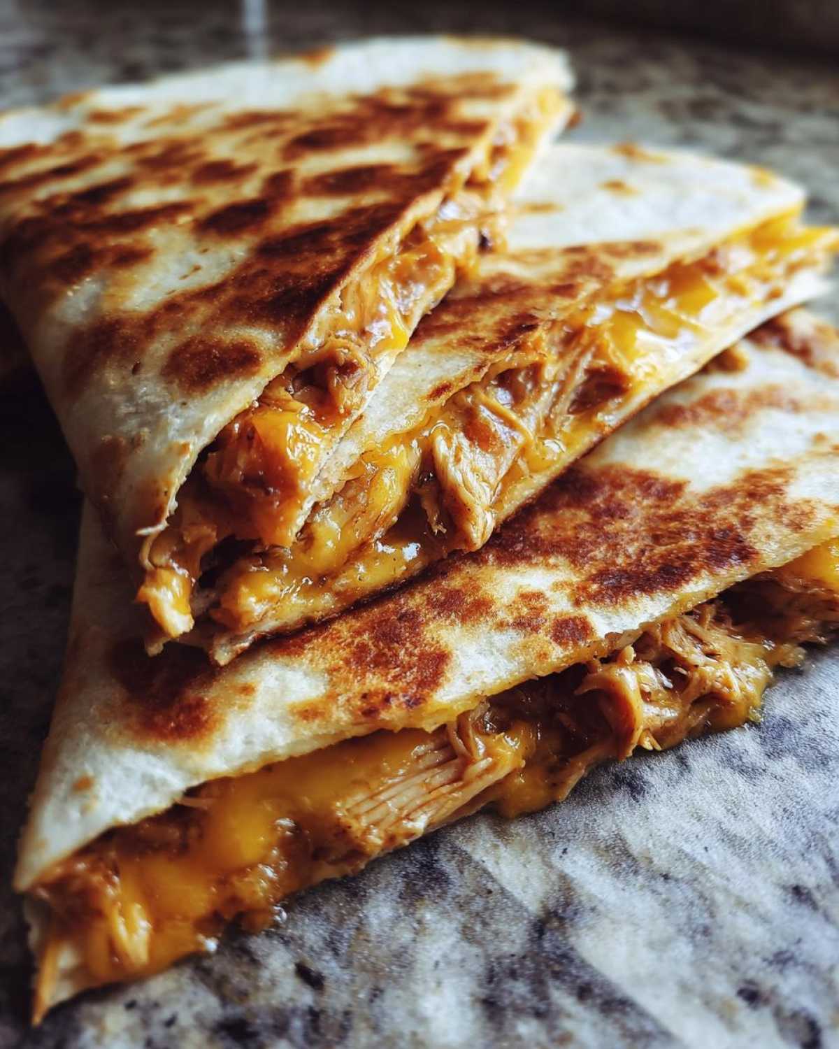 BBQ Pulled Pork Quesadillas (15-Minute Cheesy Leftovers) - detail 4