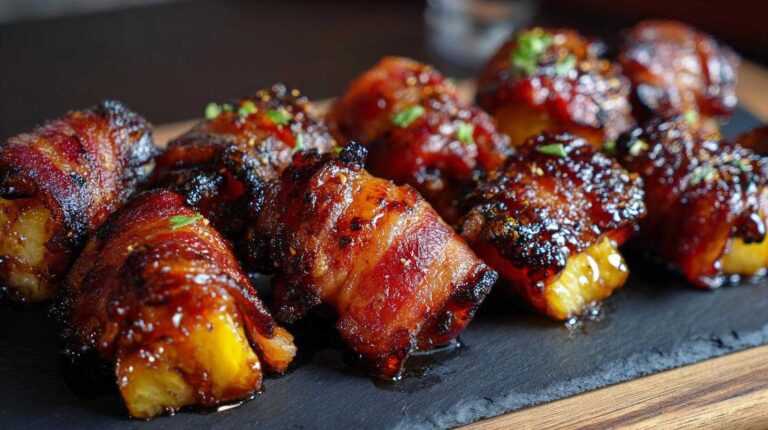 Bacon-Wrapped Pineapple Bites (Sweet-Savory 20-Minute)