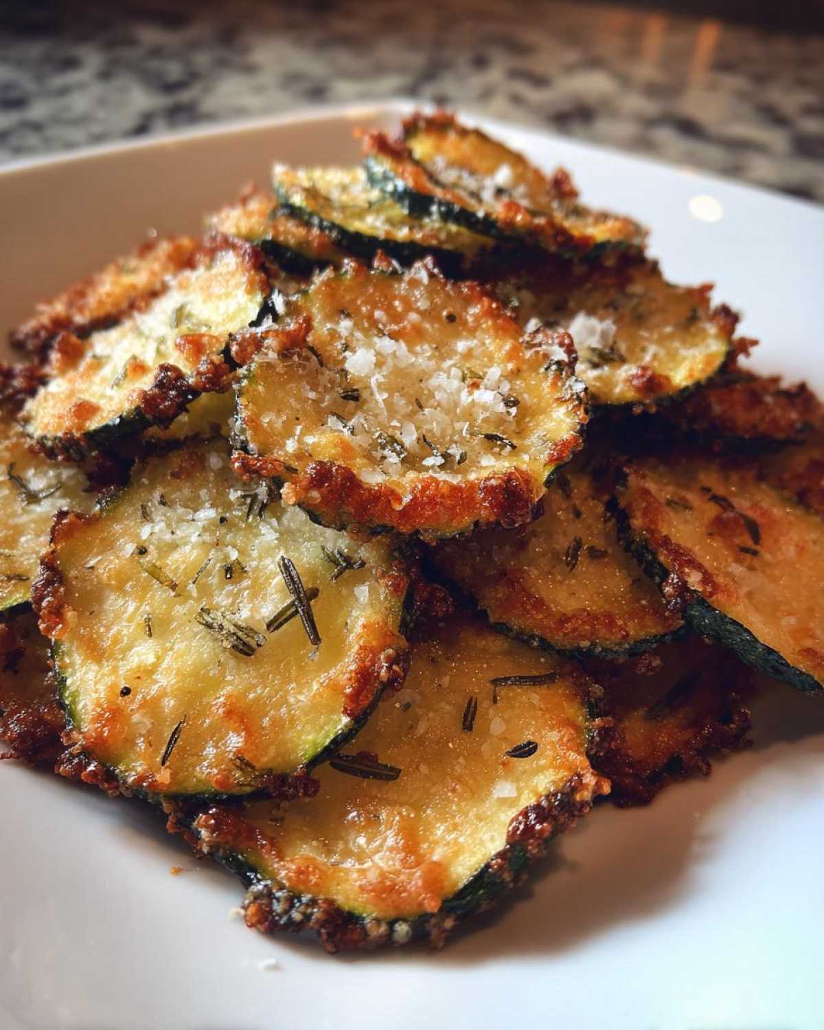 Baked Zucchini Chips - detail 2