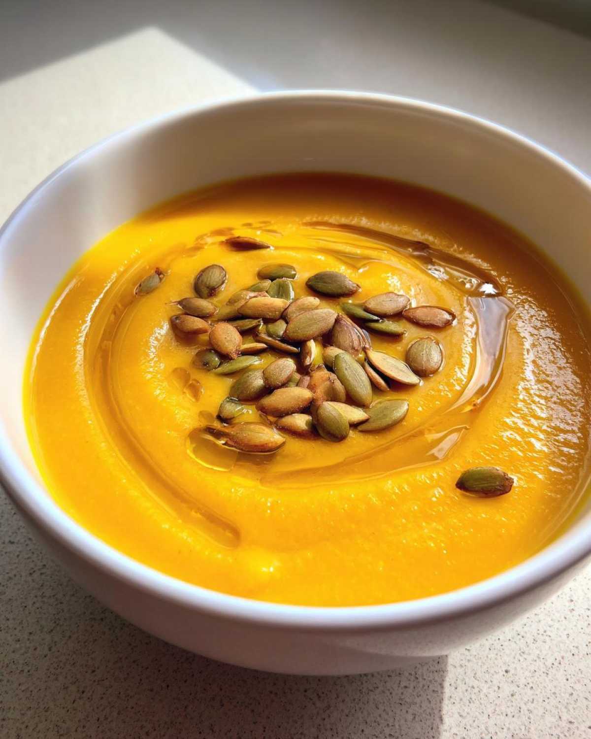 Butternut Squash Soup - detail 1