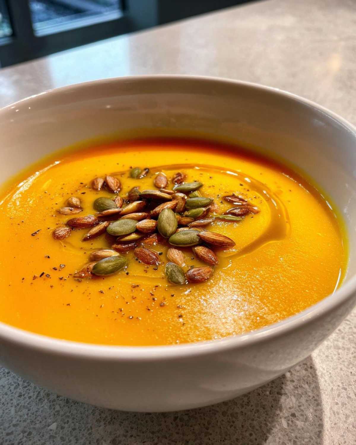 Butternut Squash Soup - detail 2