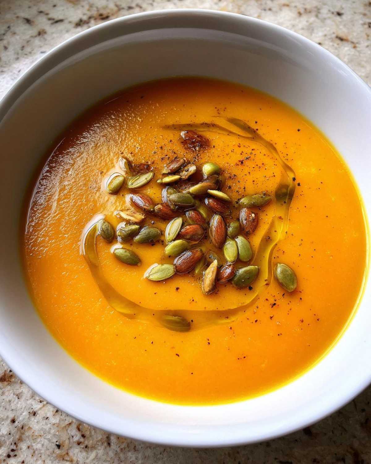Butternut Squash Soup - detail 3