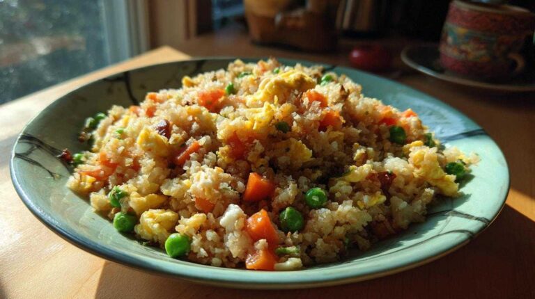Cauliflower Fried Rice (15-Minute Low-Carb Dinner)