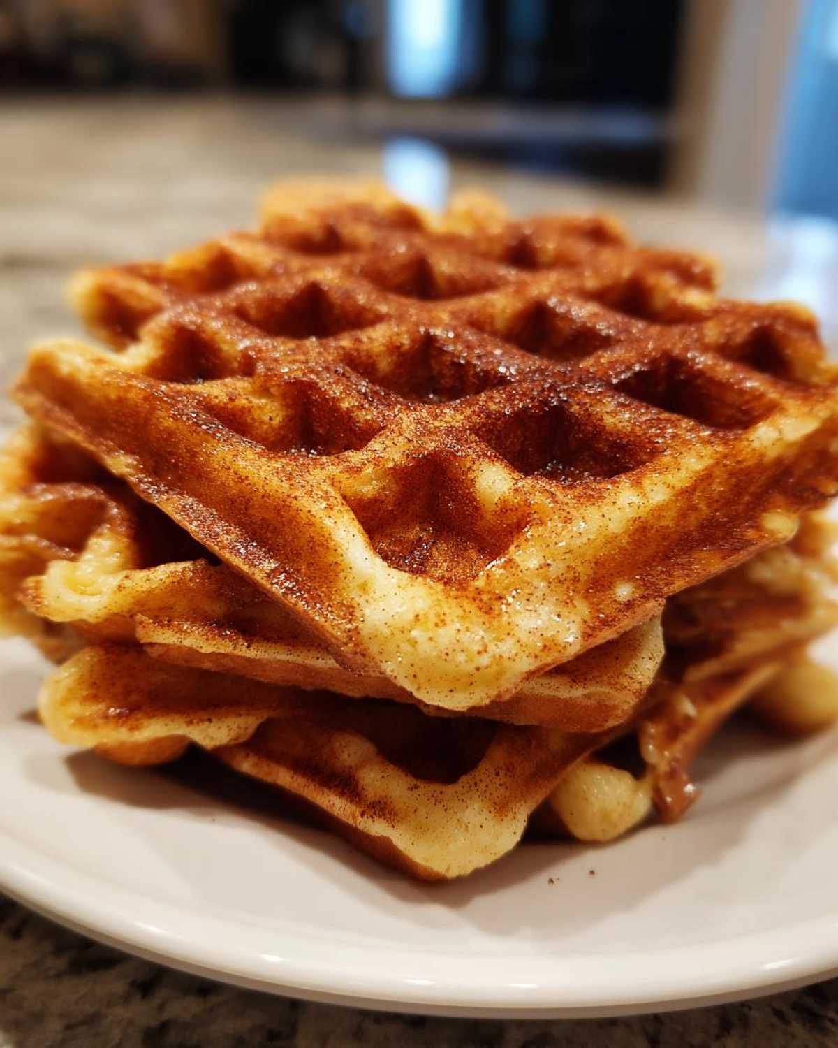 Chai Spiced Waffles (Winter Breakfast in 20 Minutes) - detail 1