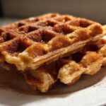 Chai Spiced Waffles (Winter Breakfast in 20 Minutes)