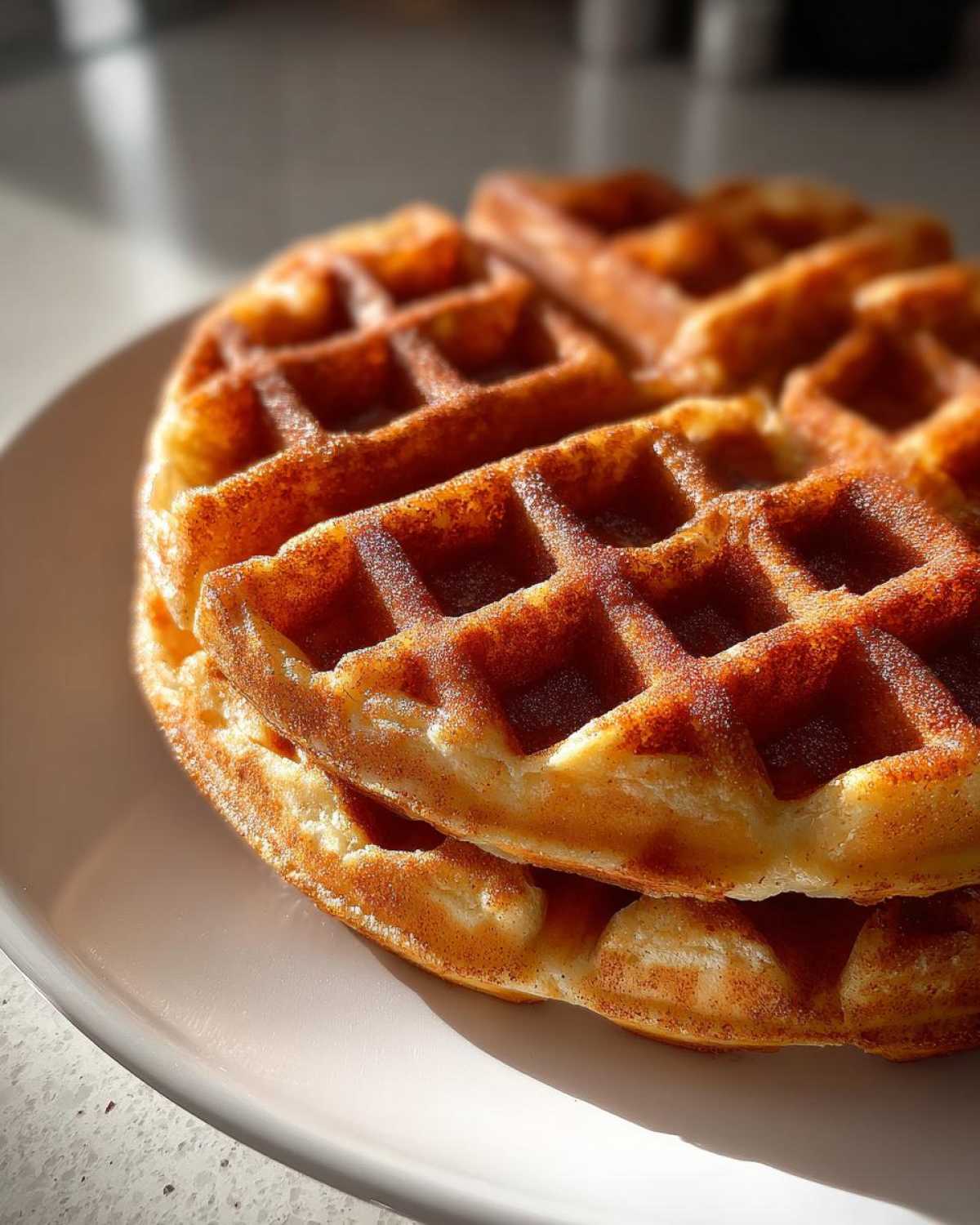 Chai Spiced Waffles (Winter Breakfast in 20 Minutes) - detail 4