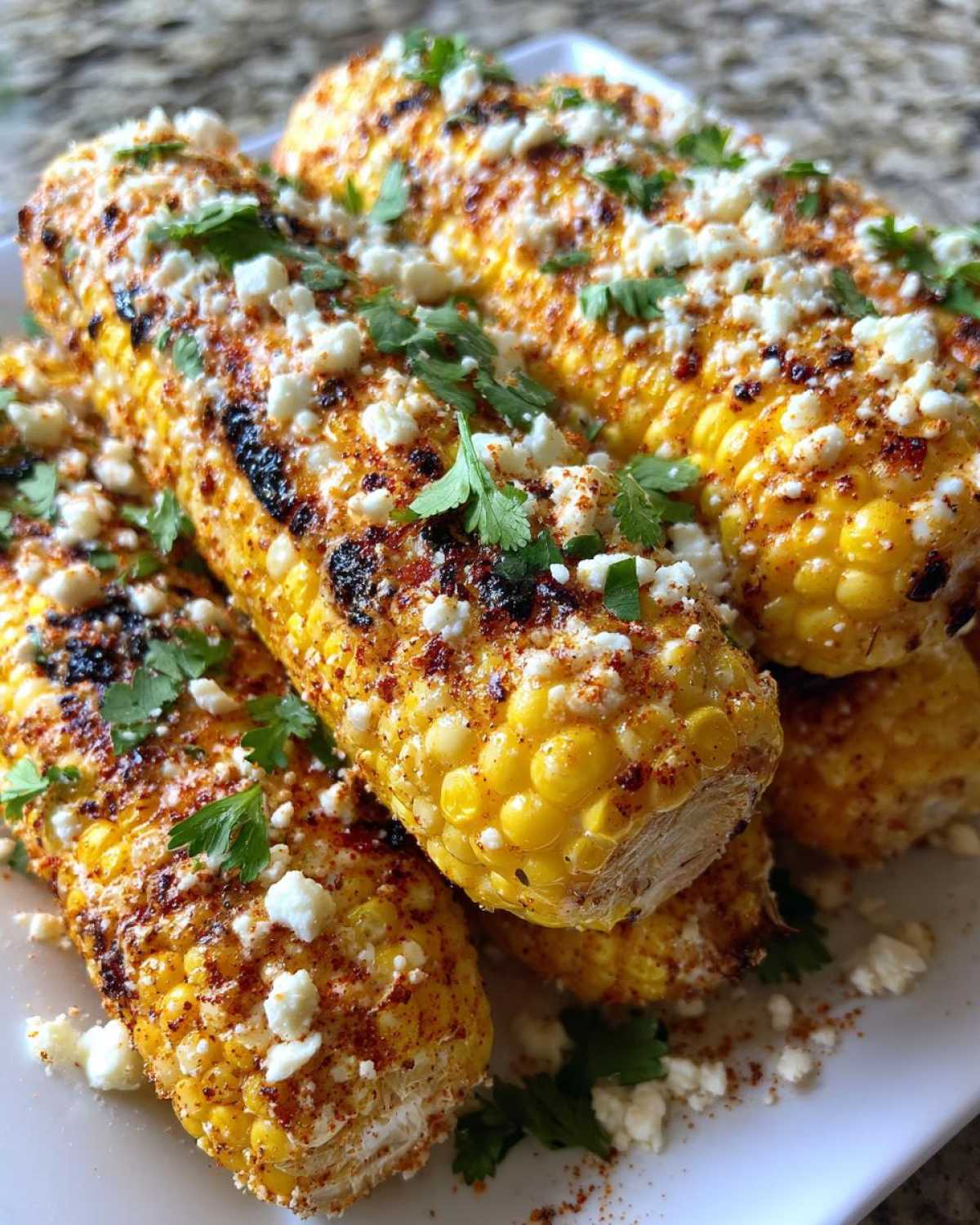 Cheesy street corn - detail 3