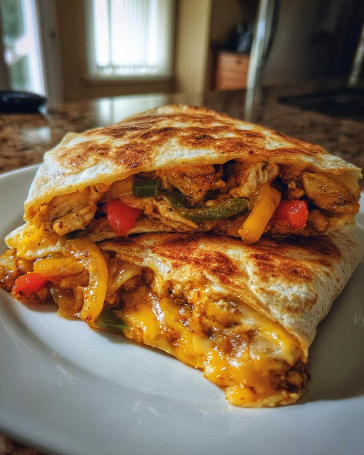 Chicken Fajita Quesadillas (20-Minute One-Pan Meal) - detail 1