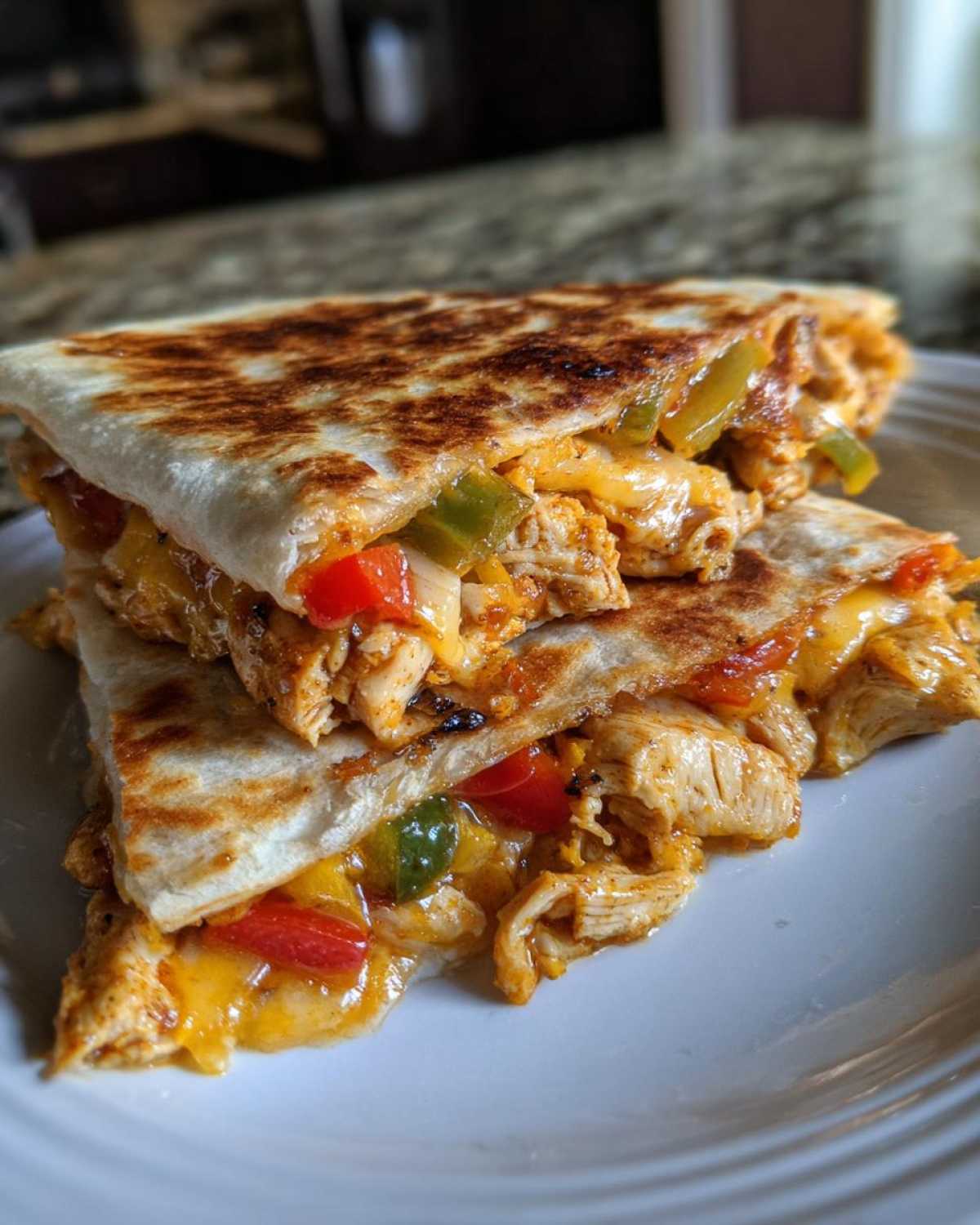 Chicken Fajita Quesadillas (20-Minute One-Pan Meal) - detail 4