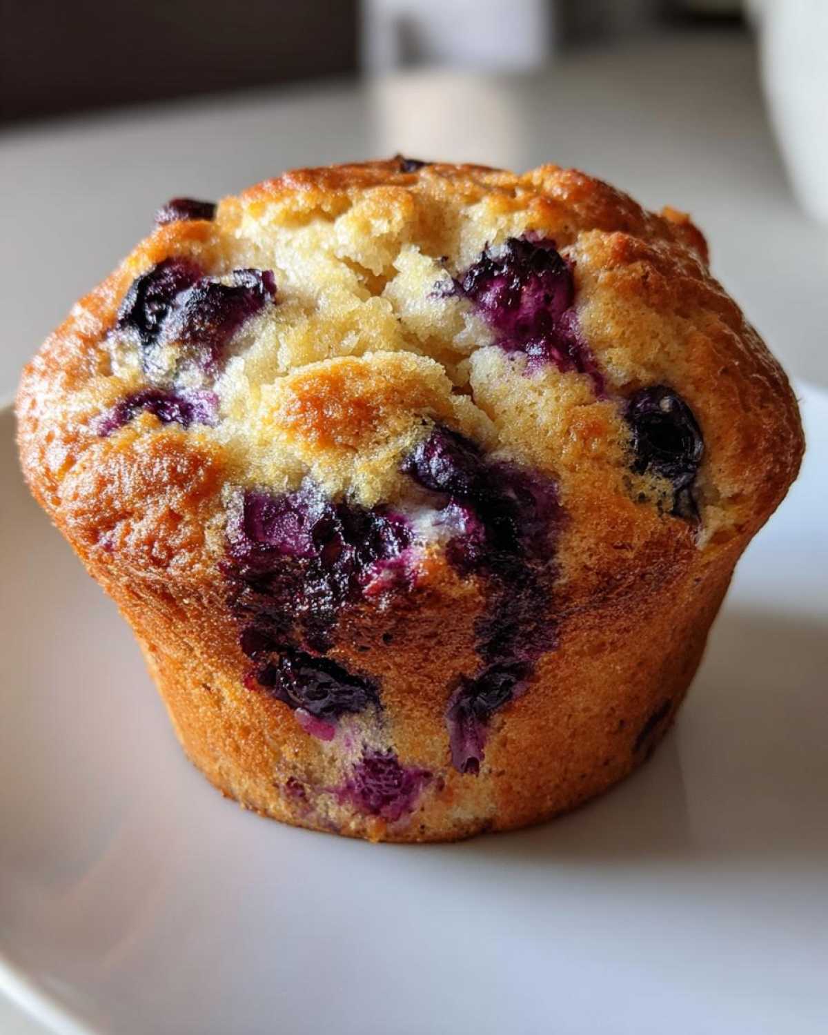 Classic blueberry muffins - detail 1