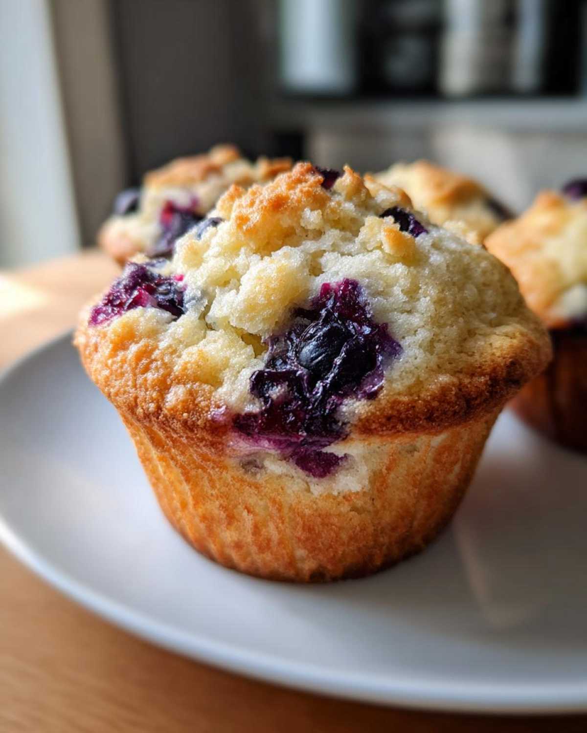 Classic blueberry muffins - detail 3