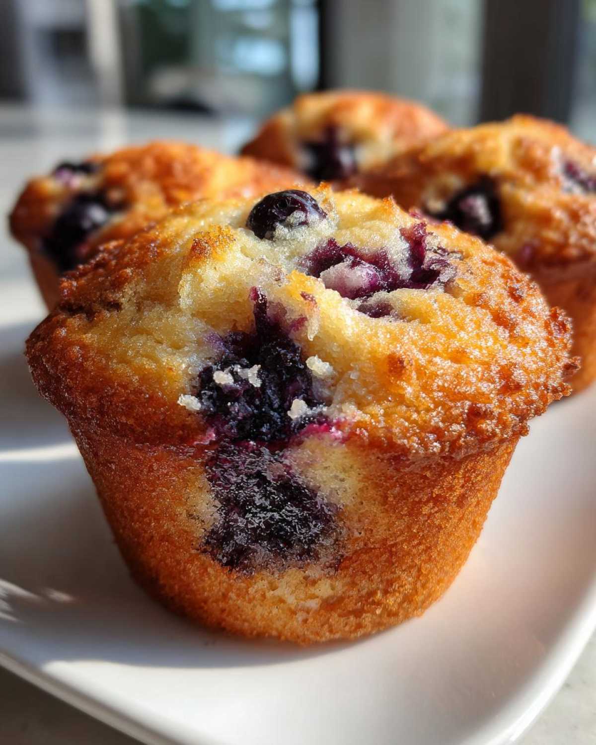 Classic blueberry muffins - detail 4