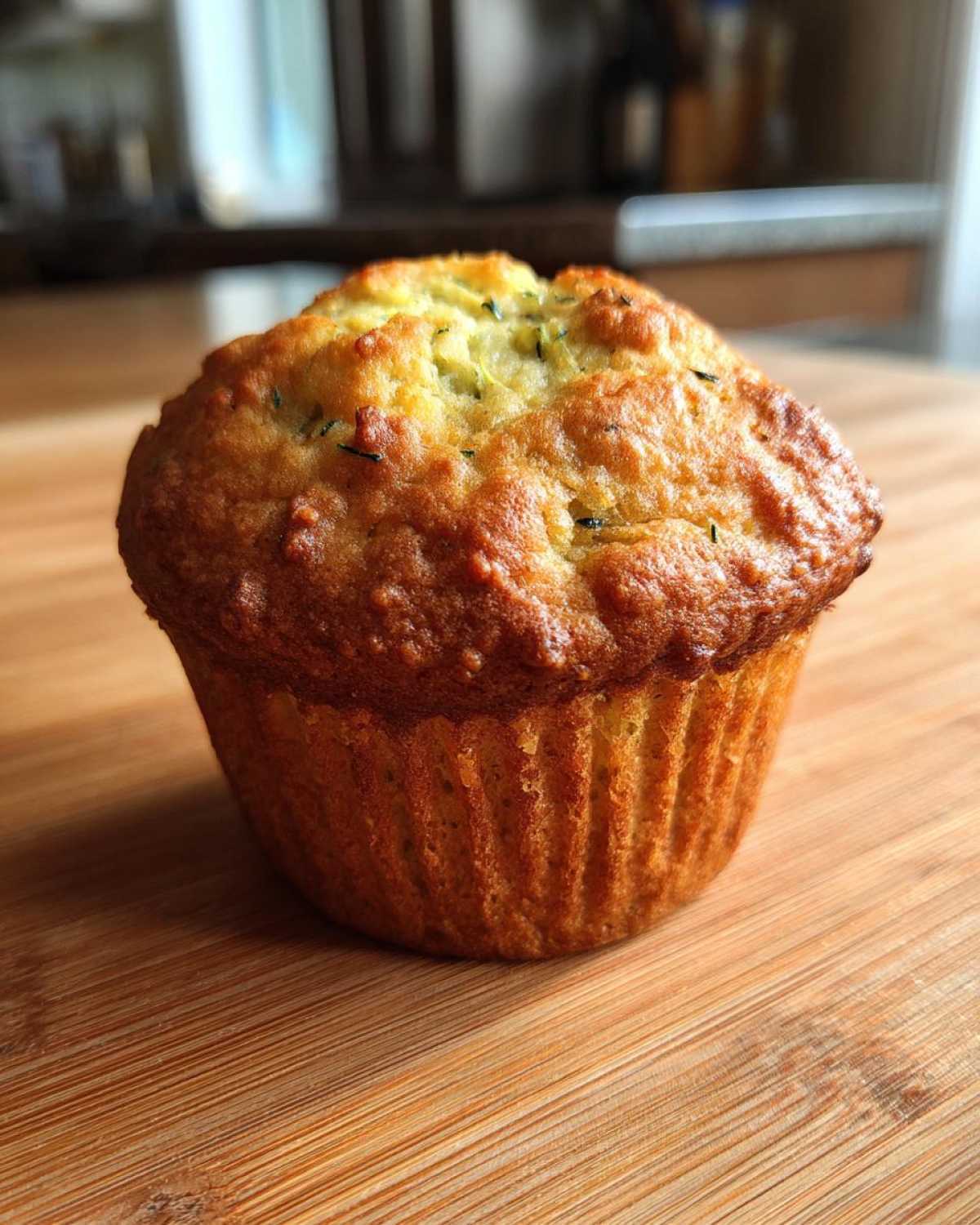 Classic zucchini muffins - detail 2
