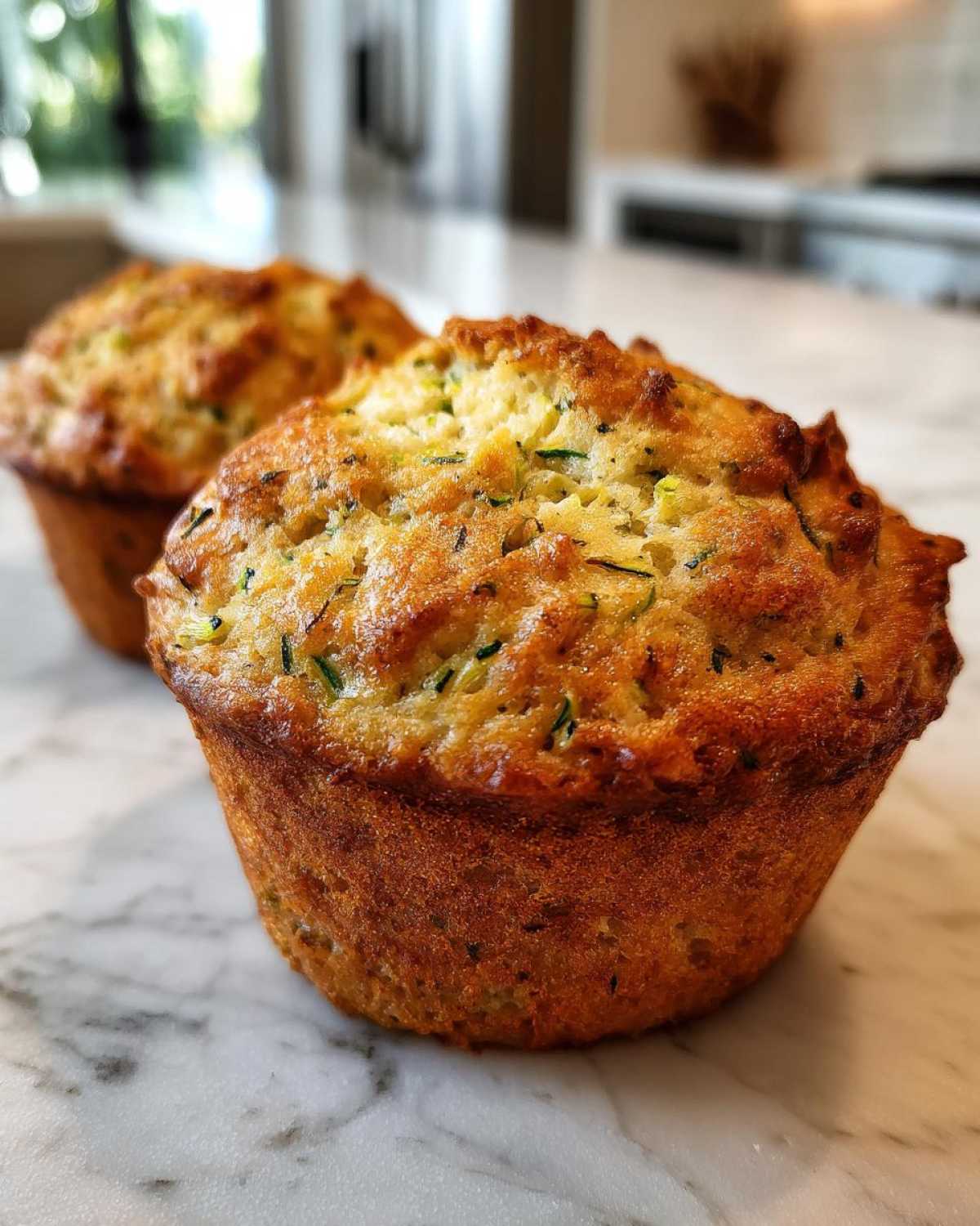 Classic zucchini muffins - detail 4