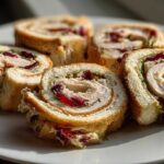 Cranberry Turkey Pinwheels (10-Min Leftover Roll-Ups)