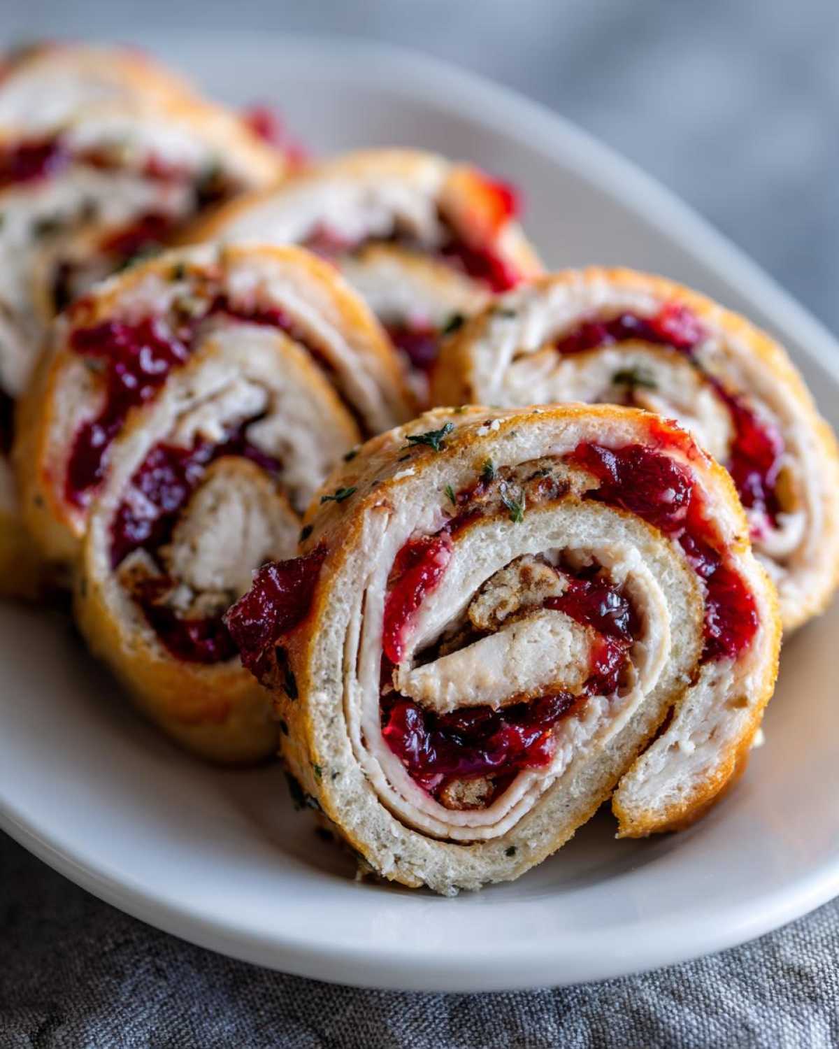 Cranberry Turkey Pinwheels (10-Min Leftover Roll-Ups) - detail 2