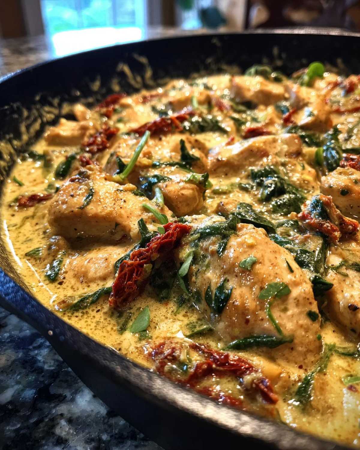 Creamy Tuscan Chicken (20-Minute Skillet Meal) - detail 2