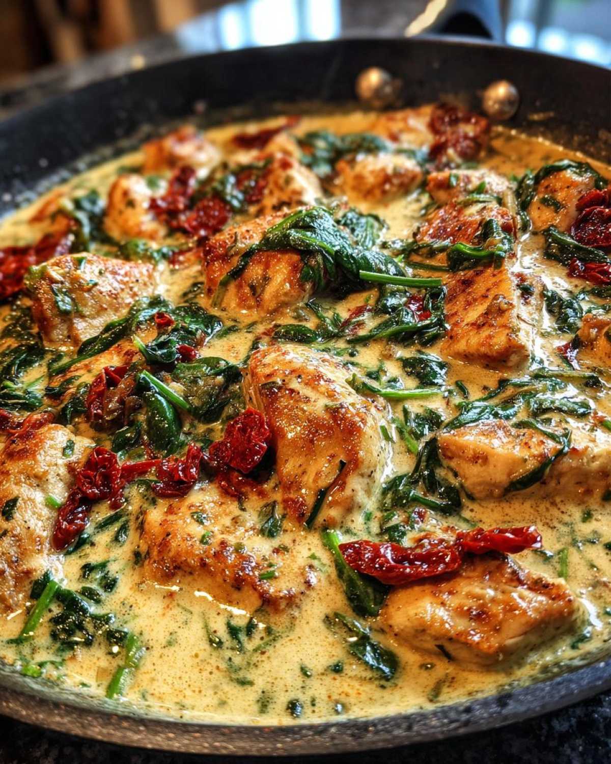 Creamy Tuscan Chicken (20-Minute Skillet Meal) - detail 3