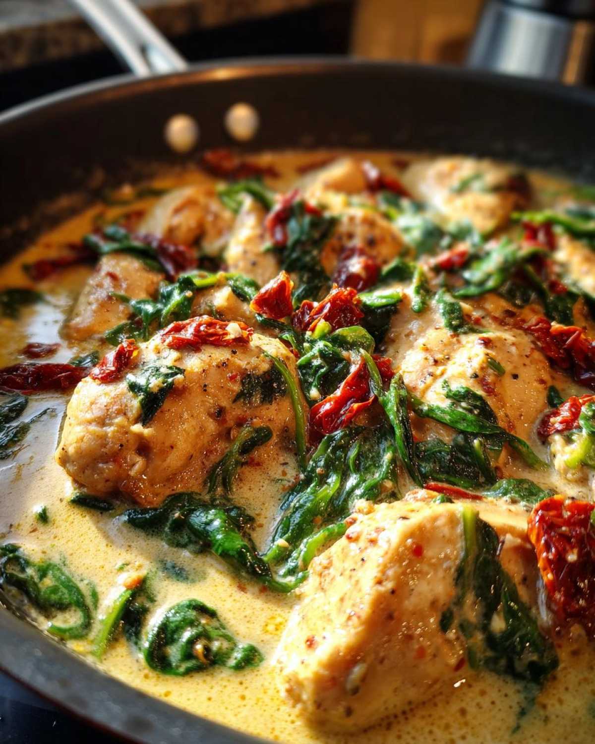 Creamy Tuscan Chicken (20-Minute Skillet Meal) - detail 4