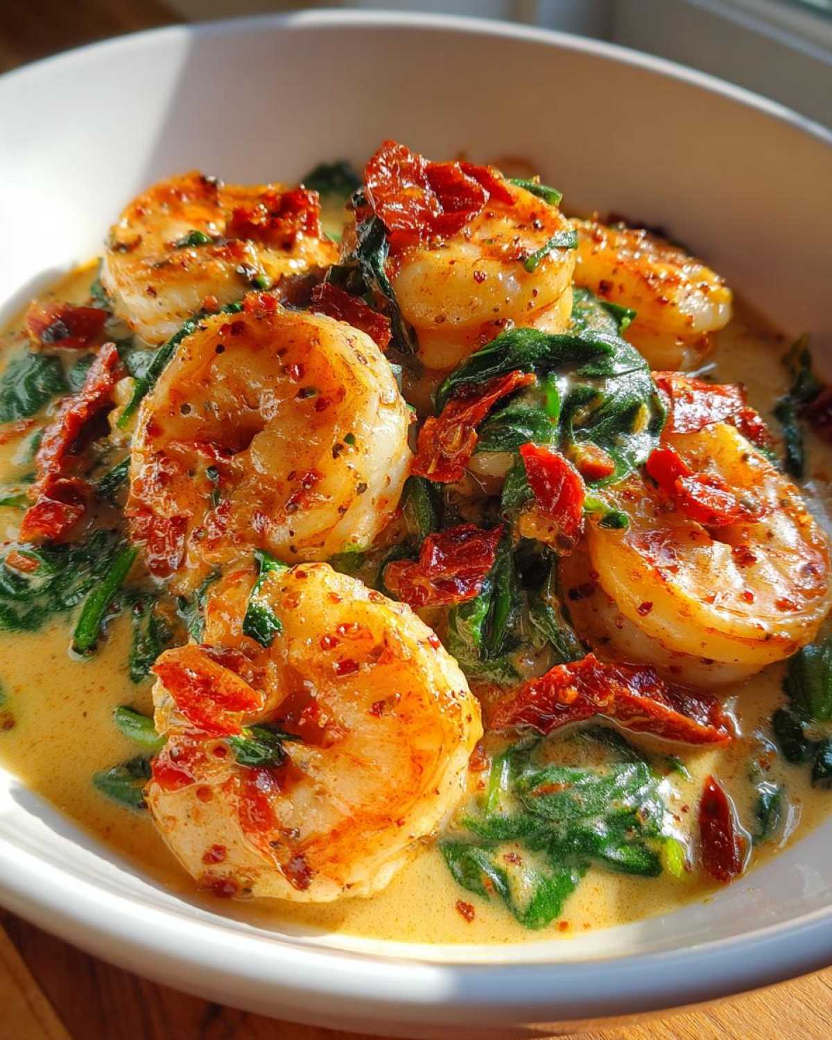 Creamy Tuscan Shrimp (15-Minute Dinner) - detail 2