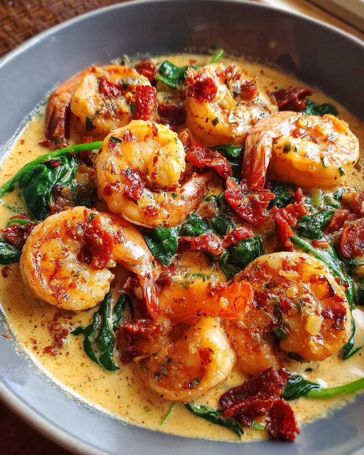 Creamy Tuscan Shrimp (15-Minute Dinner) - detail 4