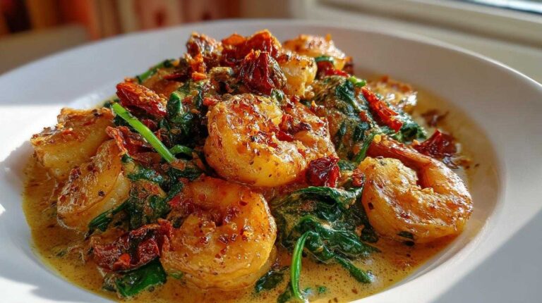 Luscious Creamy Tuscan Shrimp (15-Minute Dinner) Creamy Tuscan Shrimp (15-Minute Dinner)