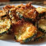 Crispy Zucchini Parmesan Chips (15-Minute Healthy Snack)