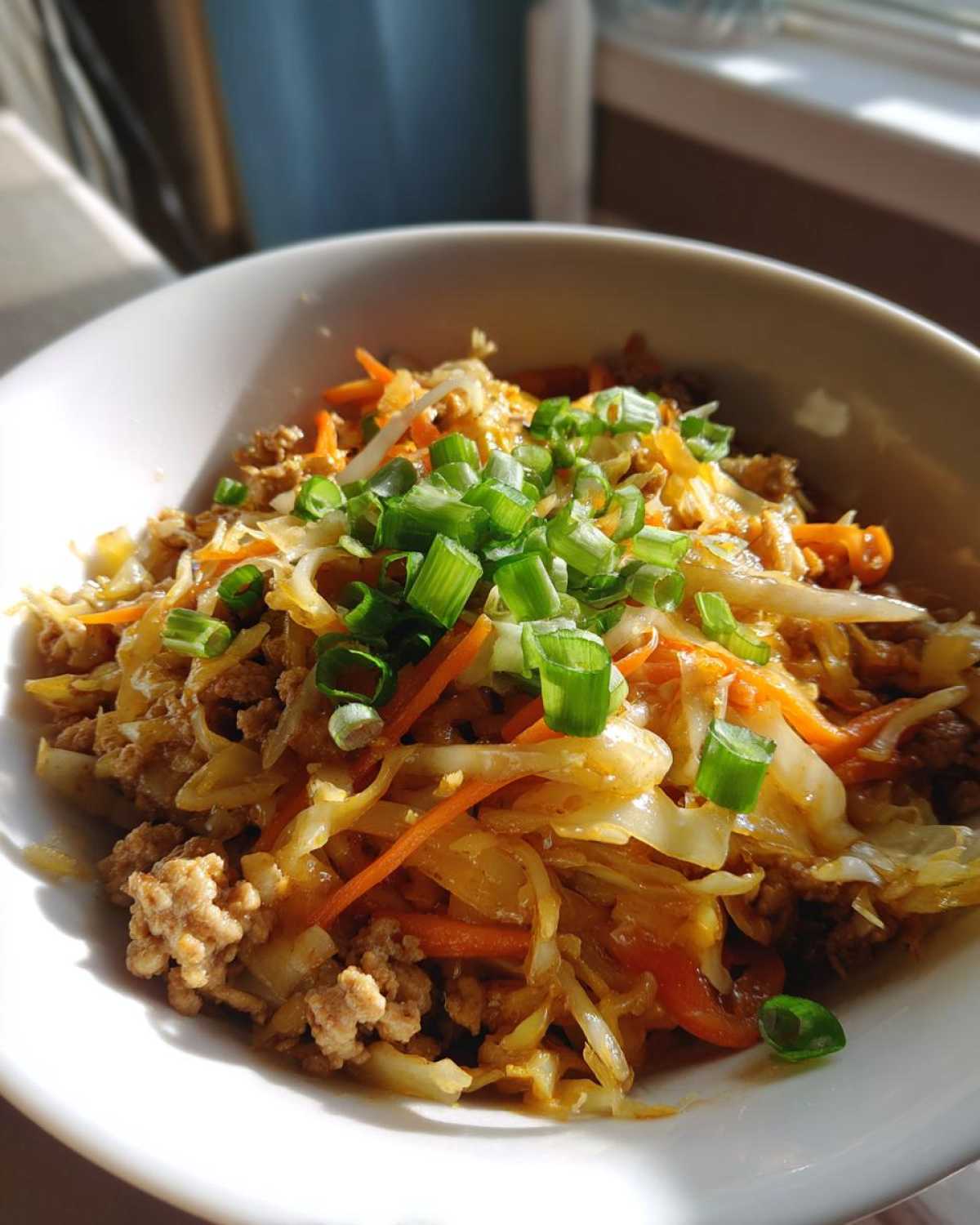 Egg Roll in a Bowl - detail 1