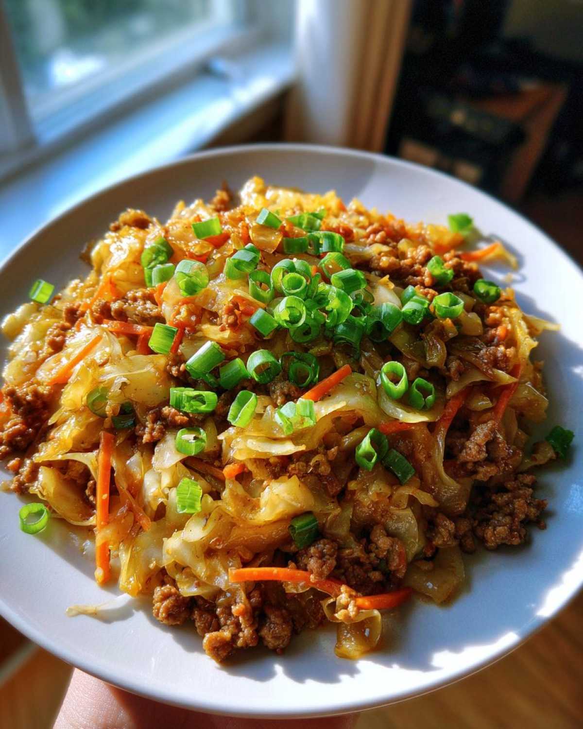 Egg Roll in a Bowl - detail 2