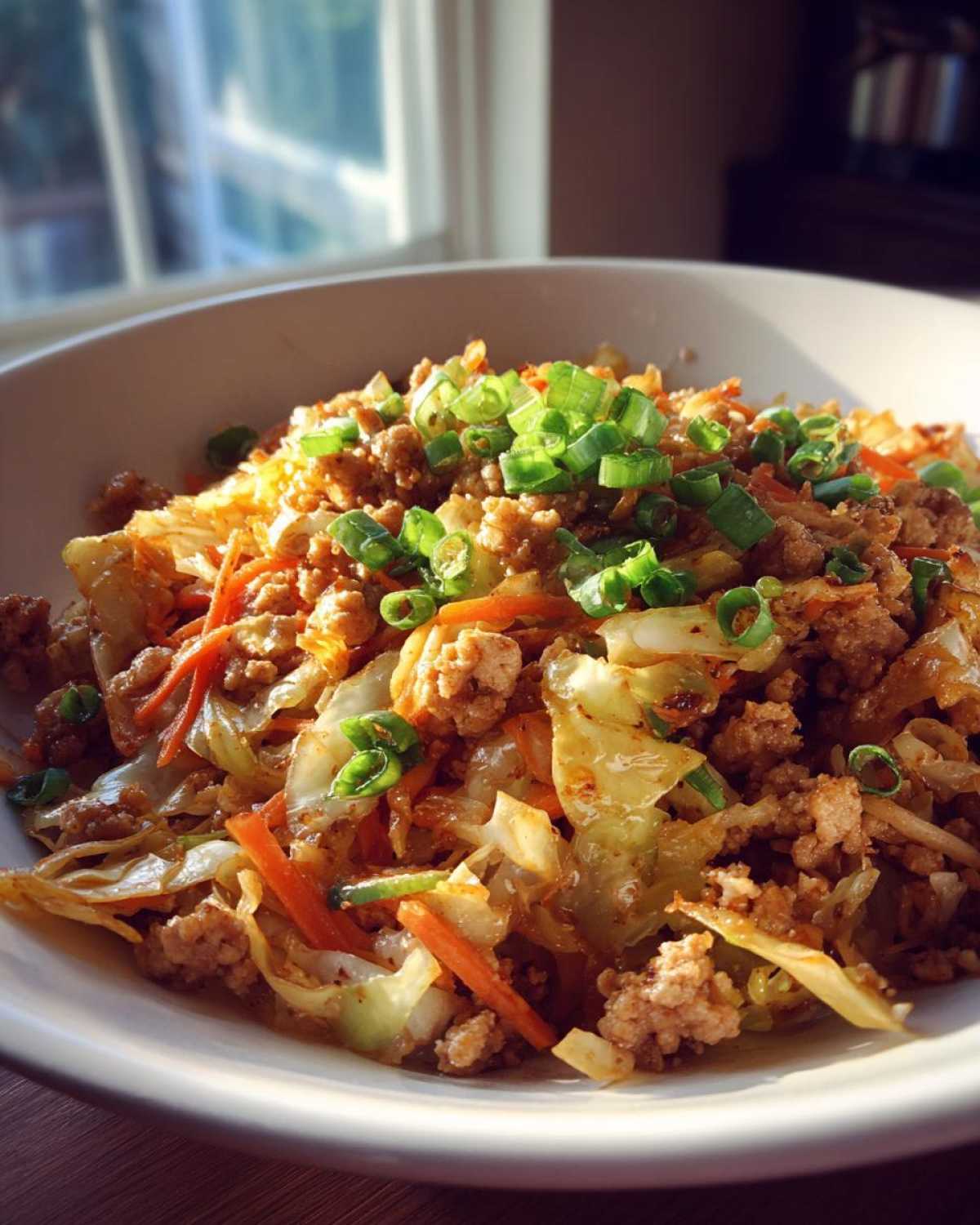 Egg Roll in a Bowl - detail 3