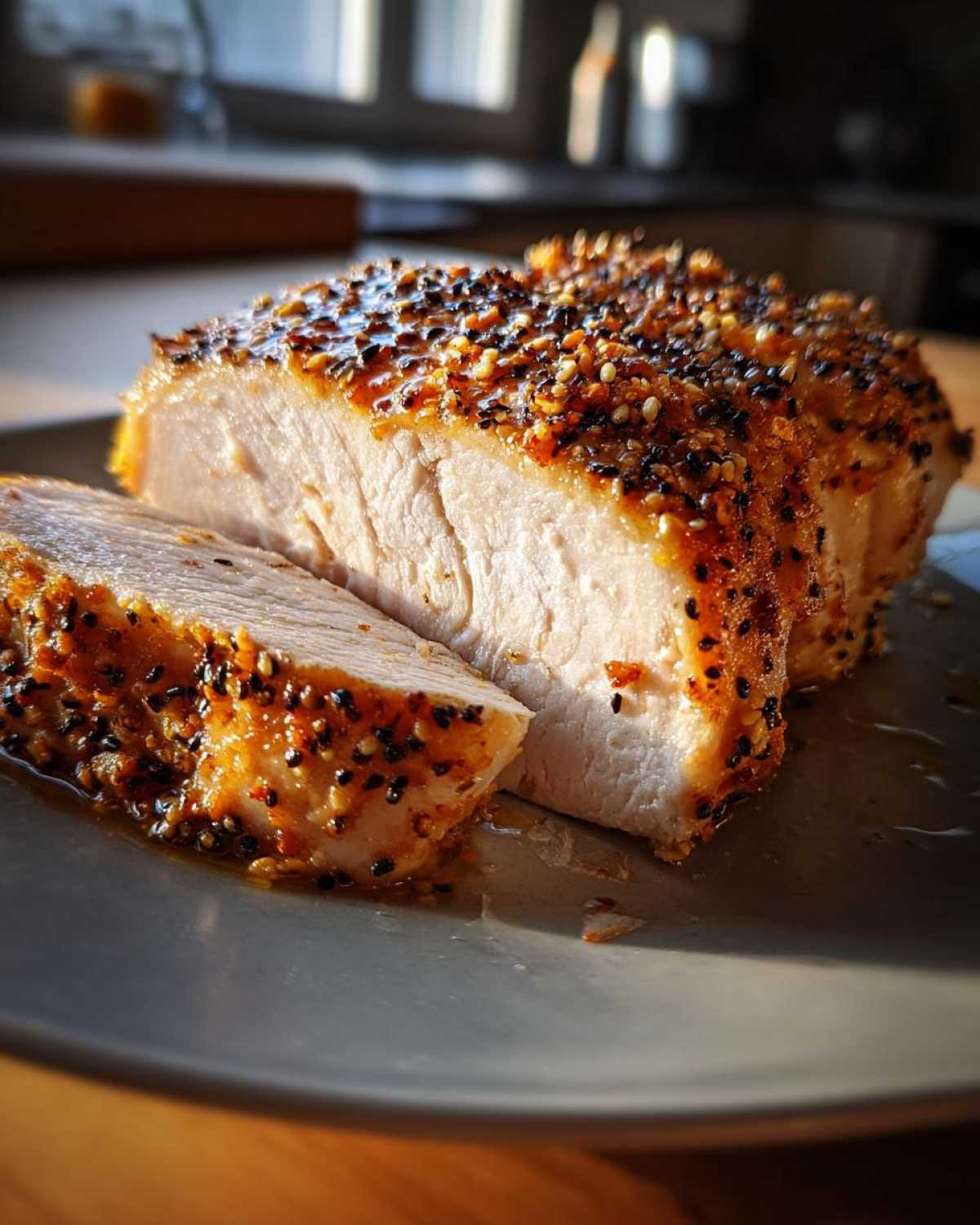 Everything Bagel Crusted Chicken (15-Minute Air Fryer Recipe) - detail 3