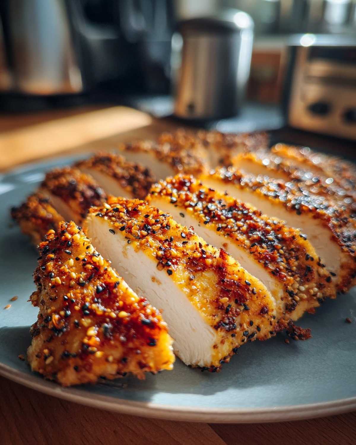 Everything Bagel Crusted Chicken (15-Minute Air Fryer Recipe) - detail 4