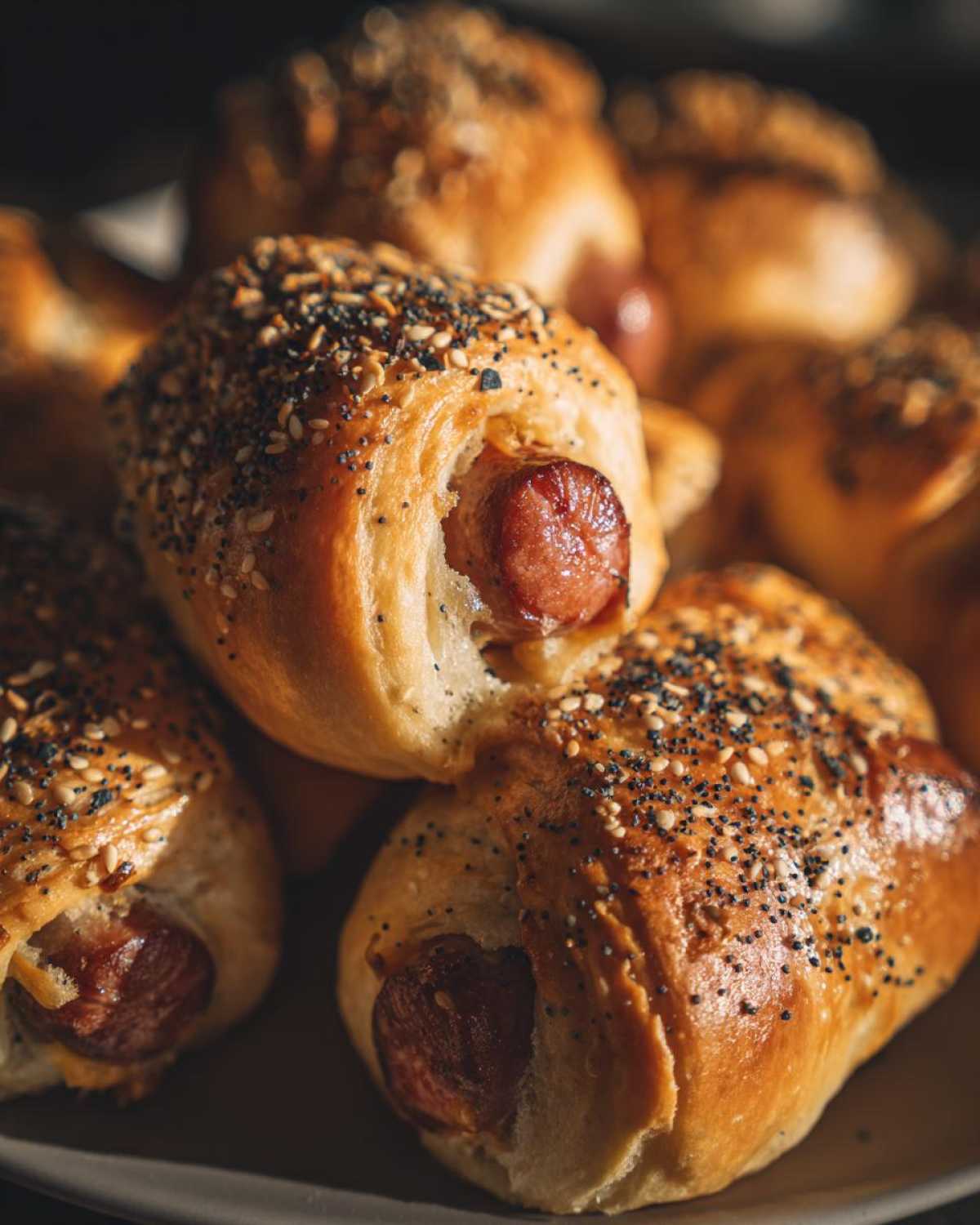 Everything Bagel Pigs in a Blanket (Easy 3-Ingredient) - detail 1