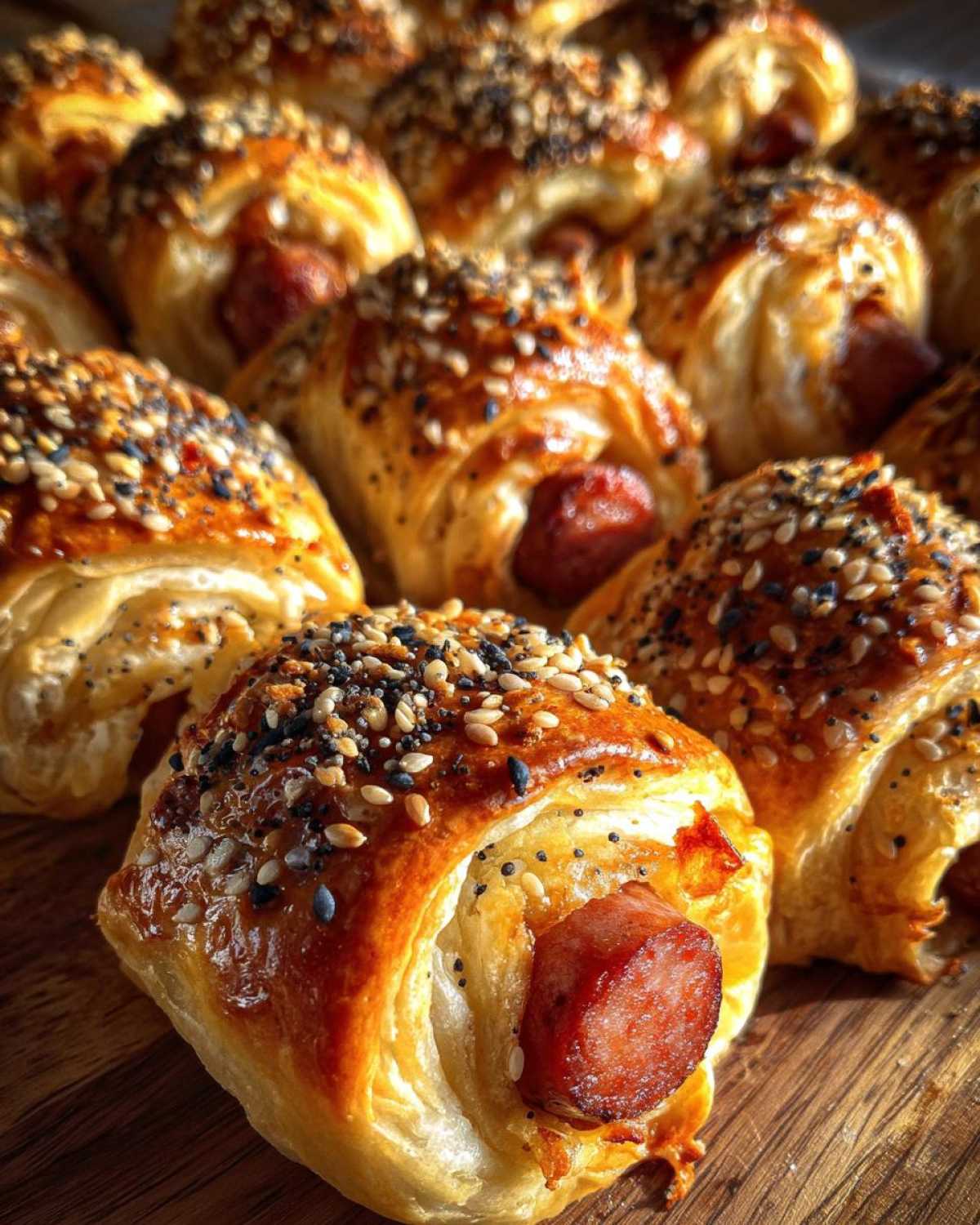 Everything Bagel Pigs in a Blanket (Easy 3-Ingredient) - detail 2