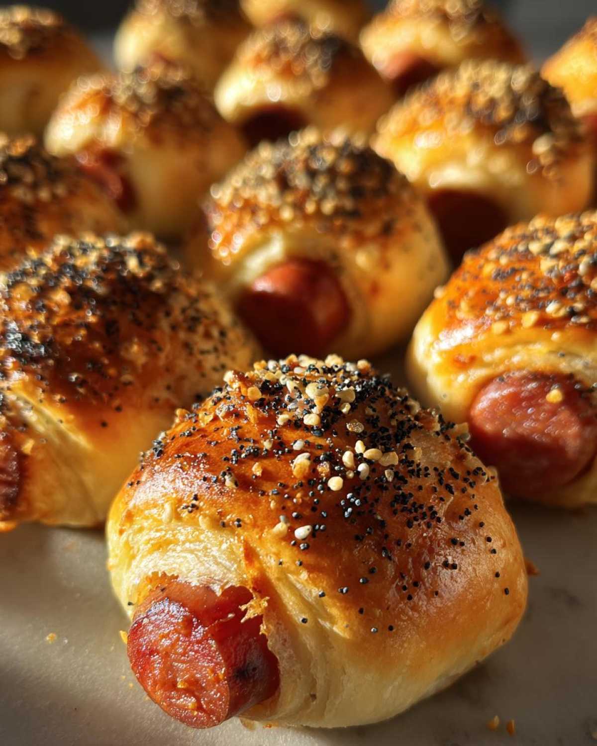 Everything Bagel Pigs in a Blanket (Easy 3-Ingredient) - detail 3