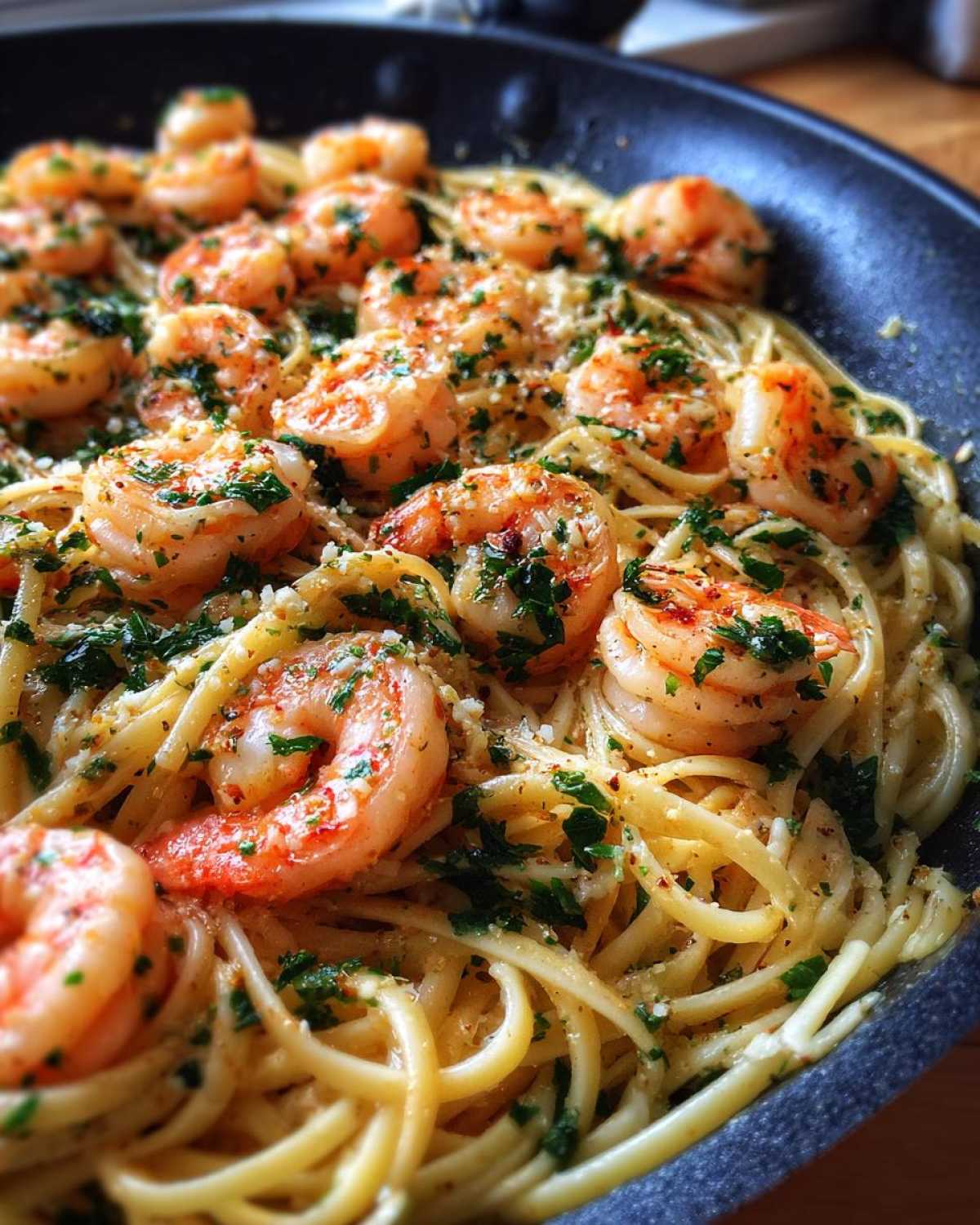 Garlic Butter Shrimp Pasta (20-Minute Dinner) - detail 1