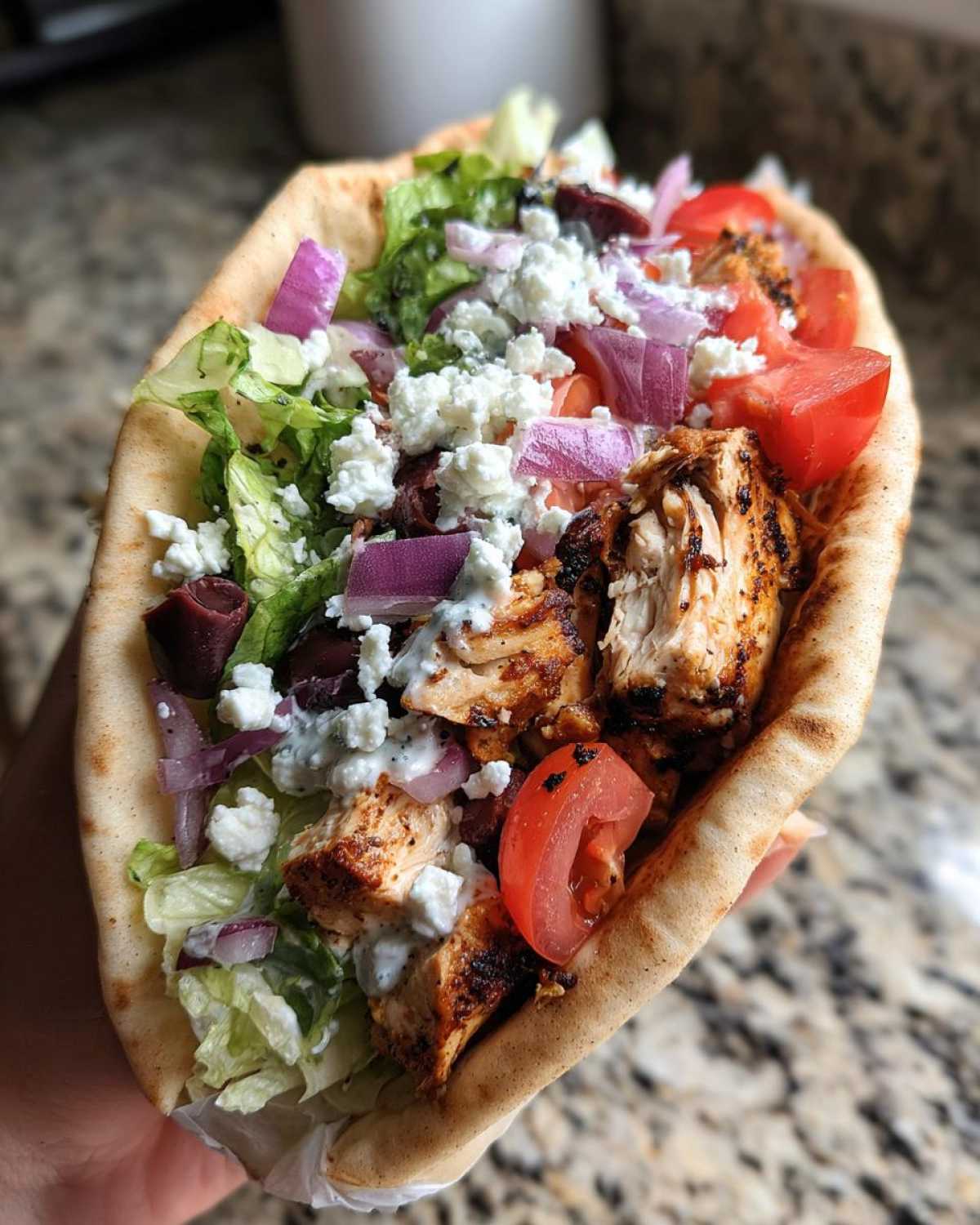 Greek Chicken Pita Wraps (15-Minute Gyro Hack) - detail 2