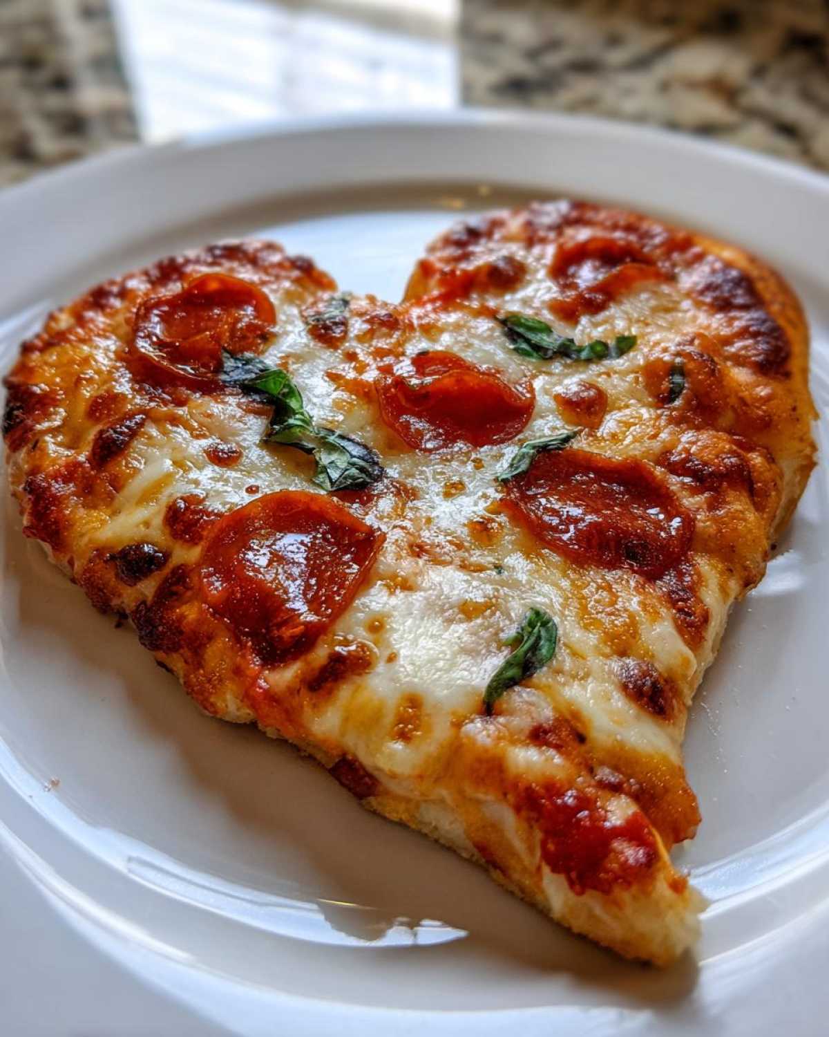 Heart-Shaped Pizza - detail 2