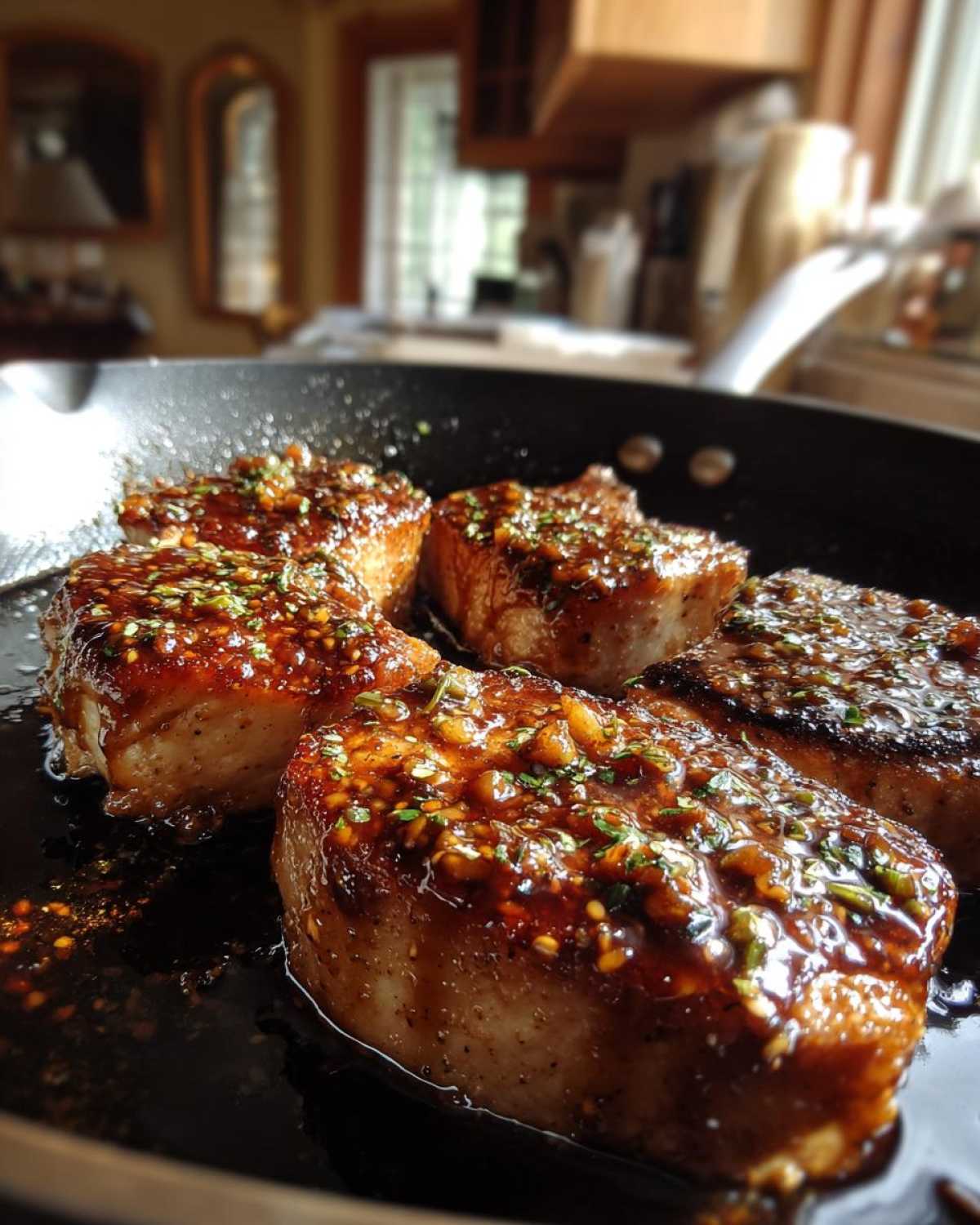 Honey Garlic Pork Chops (20-Minute Skillet Dinner) - detail 1