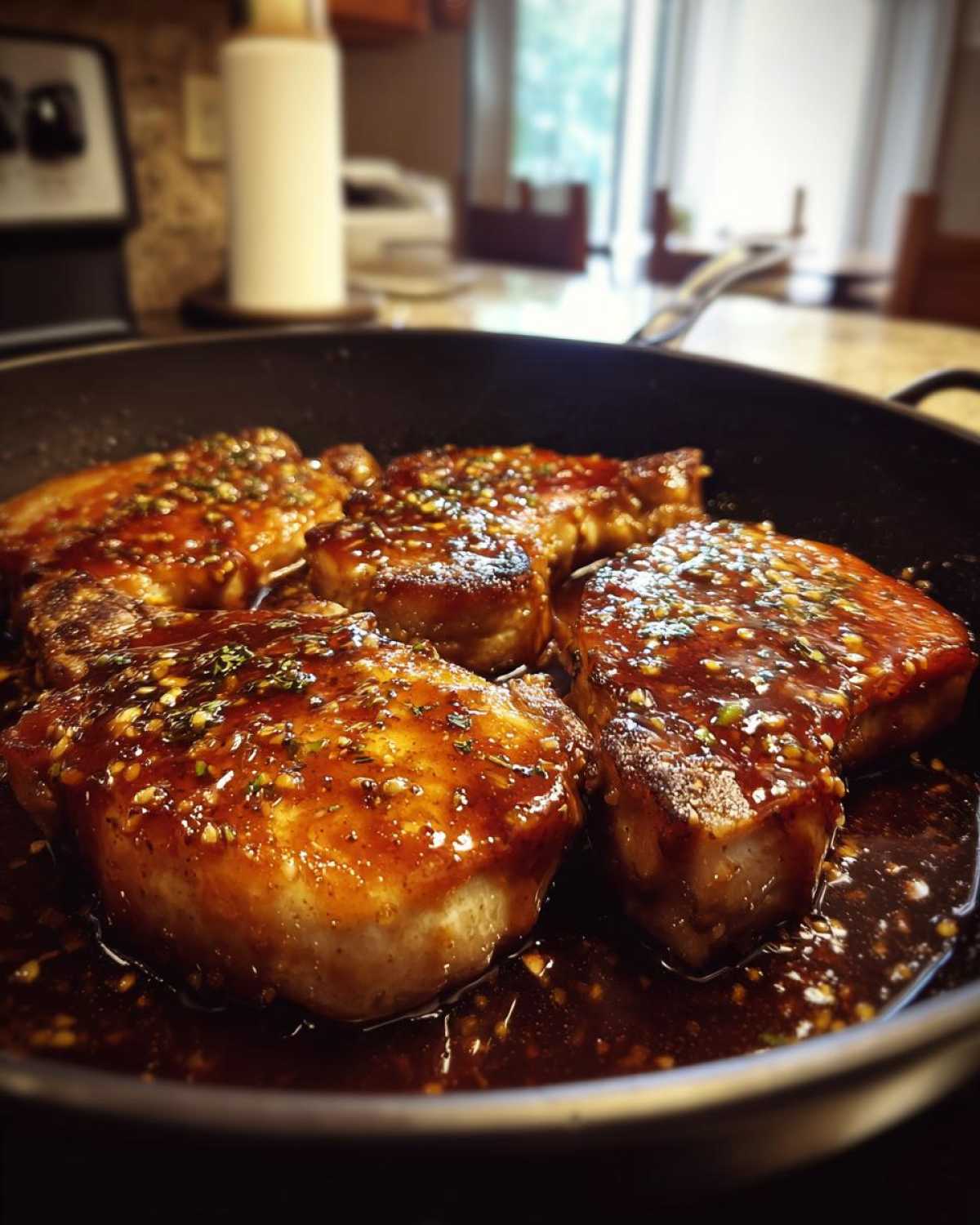 Honey Garlic Pork Chops (20-Minute Skillet Dinner) - detail 2