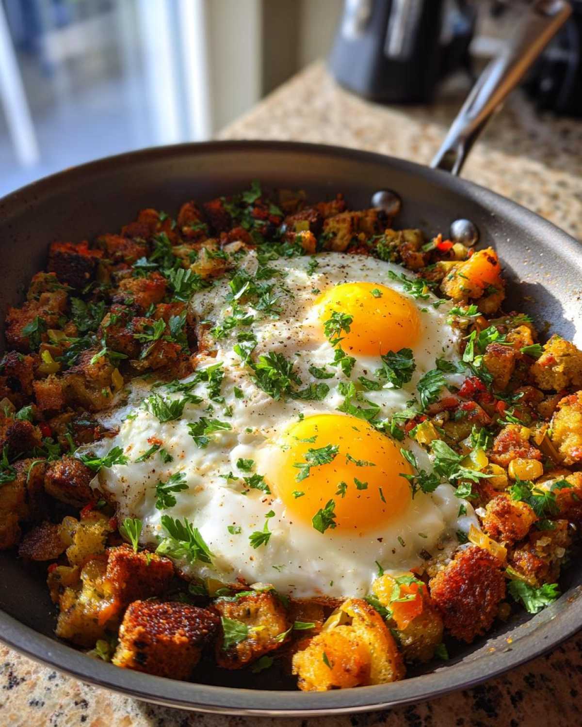 Leftover Stuffing Breakfast Hash (20-Min Morning After Meal) - detail 3