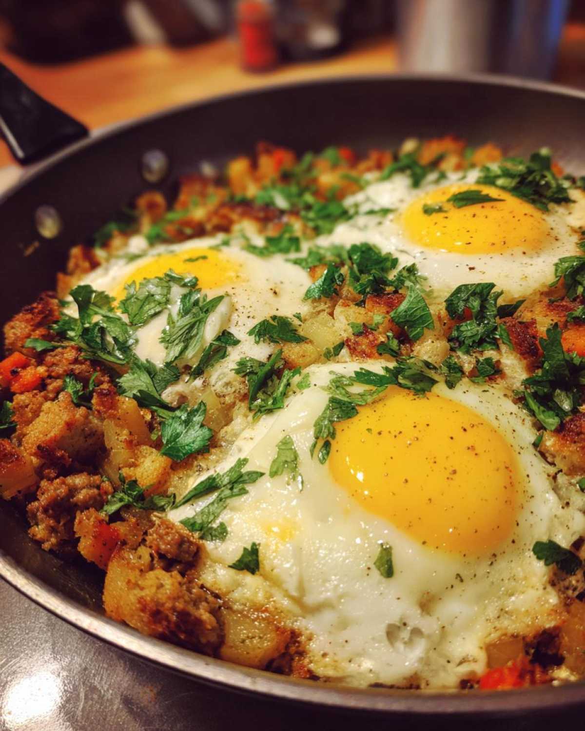 Leftover Stuffing Breakfast Hash (20-Min Morning After Meal) - detail 4