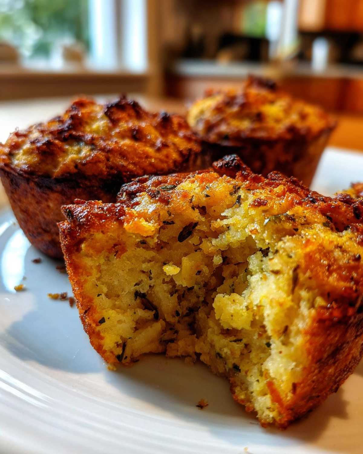 Leftover Stuffing Muffins (Thanksgiving Next-Day Bite) - detail 1