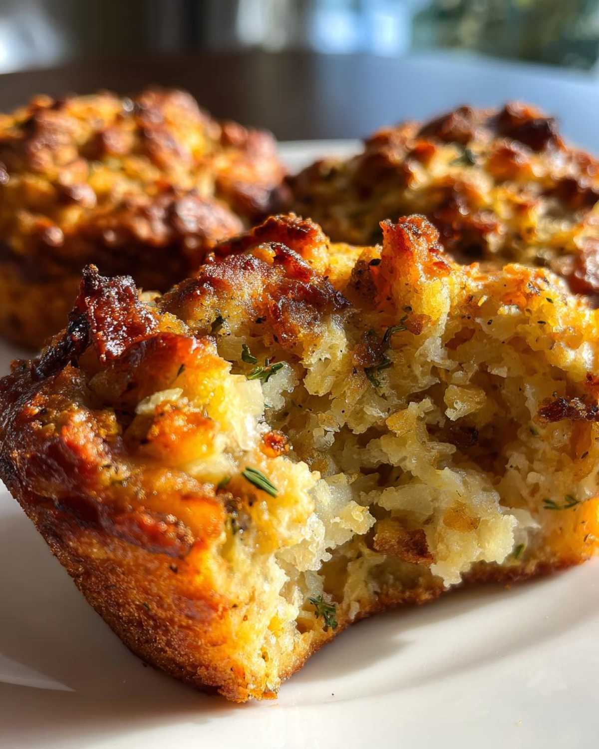 Leftover Stuffing Muffins (Thanksgiving Next-Day Bite) - detail 4